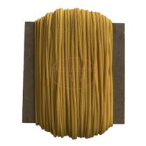 Cordão Náutico 4mm Amarelo Ouro 50m - Fio Rabo Rato para Sacos