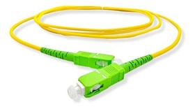 Cordão Óptico Sc/apc-sc/apc Sx Single Mode 3.0mm 2m