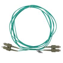 Cordão Óptico SC-UPC/SC-UPC Multimodo 50/125µm Duplex OM4 Otimizada 2.0mm - 2,5 Metros