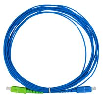 Cordão Óptico Simplex Monomodo Sc Upc/sc Apc 9/125μm - 5 Metros