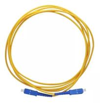 Cordão Óptico Simplex Sc-Upc/Sc-Upc 3,0Mts 2,0mm - GOLD