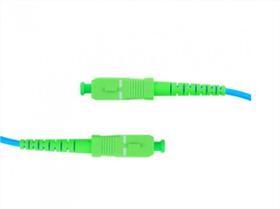 Cordão óptico simplex single mode sc/apc - sc/apc - 30m