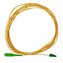 Cordão Óptico Simplex Singlemode Monomodo Com Conectores SC-APC/LC-APC (9/125) - 5 metros