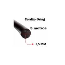 Cordão Oring 3,5 Mm Nitrilico Maciço - 5 Metros Cordão Oring 3,5 Mm Nitrilico Maciço - 5 Metros
