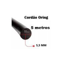 Cordão Oring 5,5 Mm Nitrilico Maciço - 5 Metros