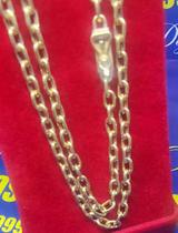 Cordão Ouro 18 Kilates Masculino Cadeado Peso 14.60 Gramas 78 Cm 3.50 mm Oco Cordão Ouro 18 Kilates Masculino Cadeado Peso 14.60 Gramas 78 Cm 3.50 mm Oco