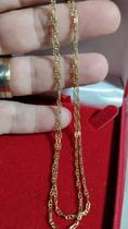 Cordão Ouro 6 Grrmas 2 Mm Ouro 18k Maciço 60 Cm