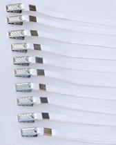 Cordão p Crachá Branco pacote com 10 unidades - MARES