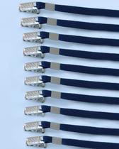 Cordão para Crachá Azul Marinho pacote com 10 unidades