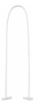 Cordão Para Crachá Branco 85cm C/ Ponteira 100 Peças Cordão Para Crachá Branco 85cm C/ Ponteira 100 Peças