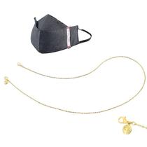 Cordão Para Máscara Malha Groumet Com Pingente São Bento Cordão Para Máscara Malha Groumet Com Pingente São Bento