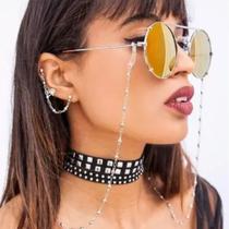 Cordão Para Óculos 60cm Corrente Prata 925