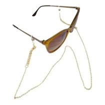 Cordão Para Óculos 75cm Corrente Banhado Ouro Luxo