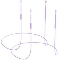 Cordão para protetor auricular Kasiden com fecho magnético, silicone flexível, 73 cm