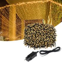 Cordão Pisca Natal 300 Led 30 Metros 8 Funções Decoração a Prova D'Água Cordão Pisca Natal 300 Led 30 Metros 8 Funções Decoração a Prova D'Água