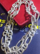 Cordão Prata 925 Peso 75.80 Gramas 9.5 mm 60 Cm