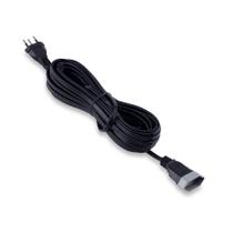 Cordão Prolongador Tripolar Preto 10 Metros Force Line