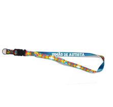 Cordão Quebra-cabeça Irmão(a) Autistas TEA 49cm