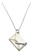 Cordão Relicário Envelope 45 Cm