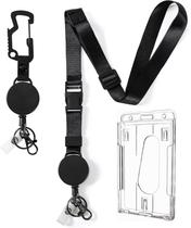 Cordão retrátil DELSWIN Heavy Duty com porta-crachá