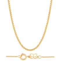 Cordão Rommanel Banhado A Ouro Fio Veneziana Feminino Banhado Ouro 18k 531311