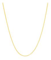 Cordão Rommanel Folheado Fio Cadeado Batido 530308