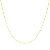 Cordão Rommanel Infantil Cabelo Anjo Banhado 42/35cm 530411 Tamanho:35Cor:Dourado