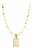 Cordão Rommanel Masculino 60cm Com Pingente Fé 530109 541931