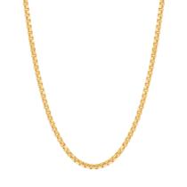 Cordão Rommanel Veneziana Tamanho 60 cm Banhado A Ouro 18k 5313126
