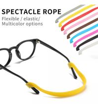 Cordão Silicone Segura Óculos Infantil - Kit 06 Unidades - Ghc Acessórios Ópticos