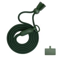 Cordão Universal Nerdcase Para Celular, Poliéster, Verde Escuro