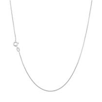 Cordão Veneziana 45cm Prata Legítima