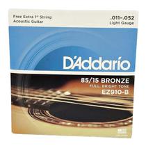 Cordas 011 Daddario Violão Ez910-B Aço Bronze 85/15