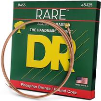 Cordas acústicas para baixo DR Strings Rare Phosphor Bronze 5 cordas 45-125