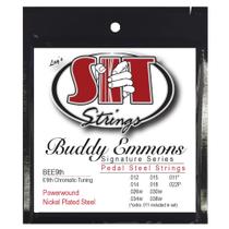 Cordas de aço para pedais SIT Strings Buddy Emmons Nickel E9th Cordas de aço para pedais SIT Strings Buddy Emmons Nickel E9th