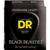 Cordas de baixo DR BLACK BEAUTIES Heavy 50-110 pretas