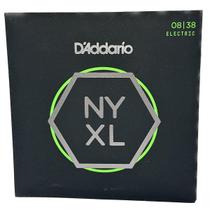 Cordas de Guitarra 08 Daddario Nickel Profissional NYXL0838
