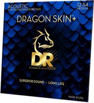 Cordas de guitarra acústica DR Strings DRAGON SKIN+ DAP-12 Light