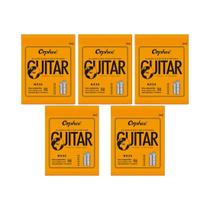Cordas De Guitarra Clássica De Nylon Prateadas 10 50 Conjunto Série Orphee NX Para Iniciantes