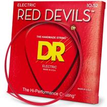 Cordas de guitarra DR Strings Red Devils Extra-Life Red Coated