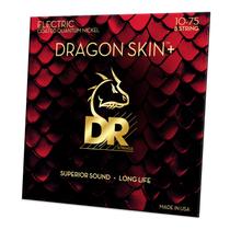 Cordas de guitarra elétrica DR Strings DRAGON SKIN+ DEQ-8/10