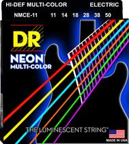 Cordas de guitarra elétrica DR Strings HI-DEF NEON NMCE-11