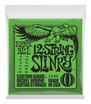Cordas de guitarra elétrica Ernie Ball 12-String Slinky Cordas de guitarra elétrica Ernie Ball 12-String Slinky