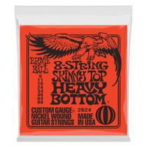 Cordas de guitarra elétrica Ernie Ball 8-String 9-80 Gauge Cordas de guitarra elétrica Ernie Ball 8-String 9-80 Gauge
