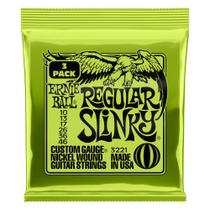 Cordas de guitarra elétrica Ernie Ball Regular Slinky 10-46