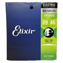Cordas de Guitarra Elixir Optiweb Nickel .09-046 - Elixir (Oficial)