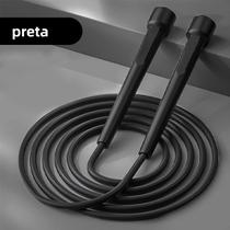 Cordas de Pular Profissional Ajustável de PVC 280cm (10) MT128 Cor:pretoQuantidade:1 peça Cordas de Pular Profissional Ajustável de PVC 280cm (10) MT128 Cor:pretoQuantidade:1 peça