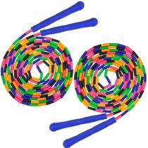 Cordas de salto Coolrunner de plástico ajustável de 5,25 m (pacote com 2) Cordas de salto Coolrunner de plástico ajustável de 5,25 m (pacote com 2)