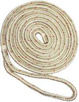 Cordas Dock Line New England 3/4 Double Braid branca/dourada 10,67 m Cordas Dock Line New England 3/4 Double Braid branca/dourada 10,67 m