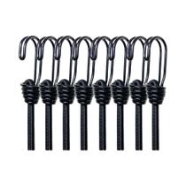 Cordas Elásticas De Alta Elasticidade De 60cm Com 8 Ganchos Duplos Em J Para Acessórios De